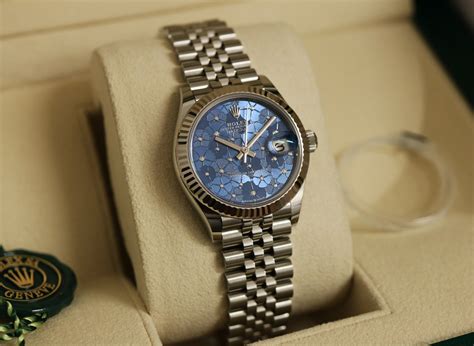 rolex blue date just|rolex datejust 31.